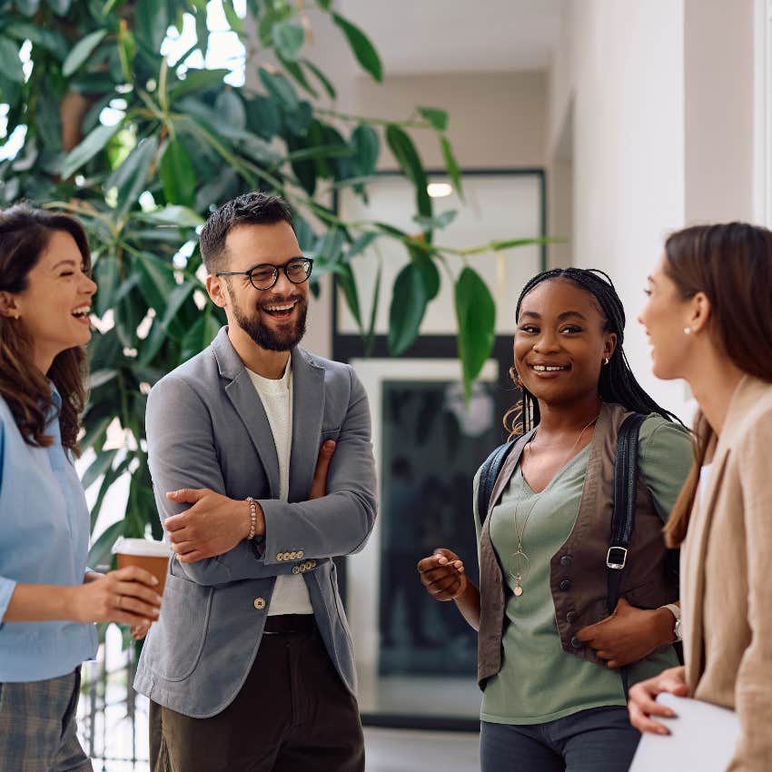 woman who complains less than everyone around her that builds goodwill