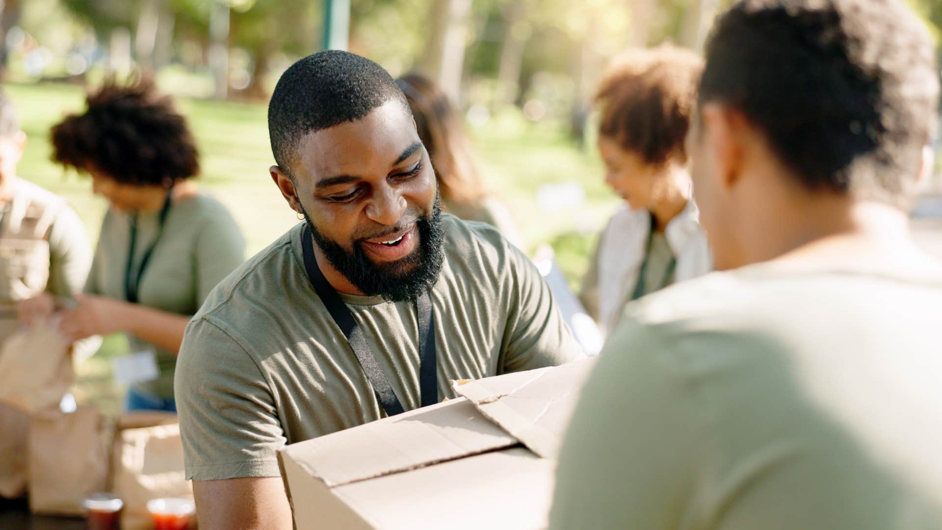 man who everyone likes talking to as he's kind to others