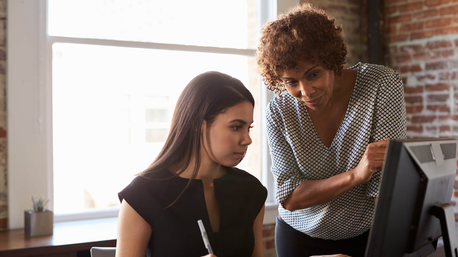 woman who is naturally generous as she gives her time and mentorship
