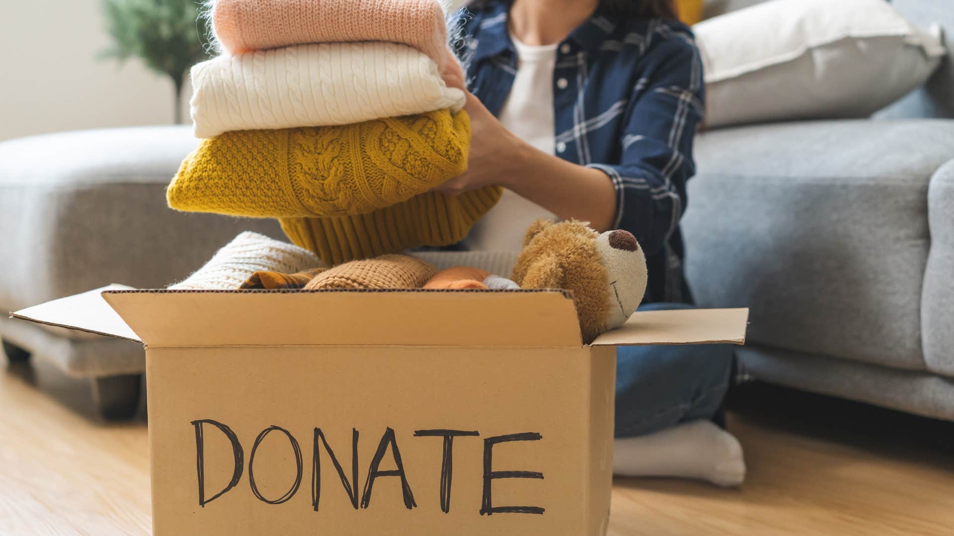 woman who is naturally generous as she gives like a woman