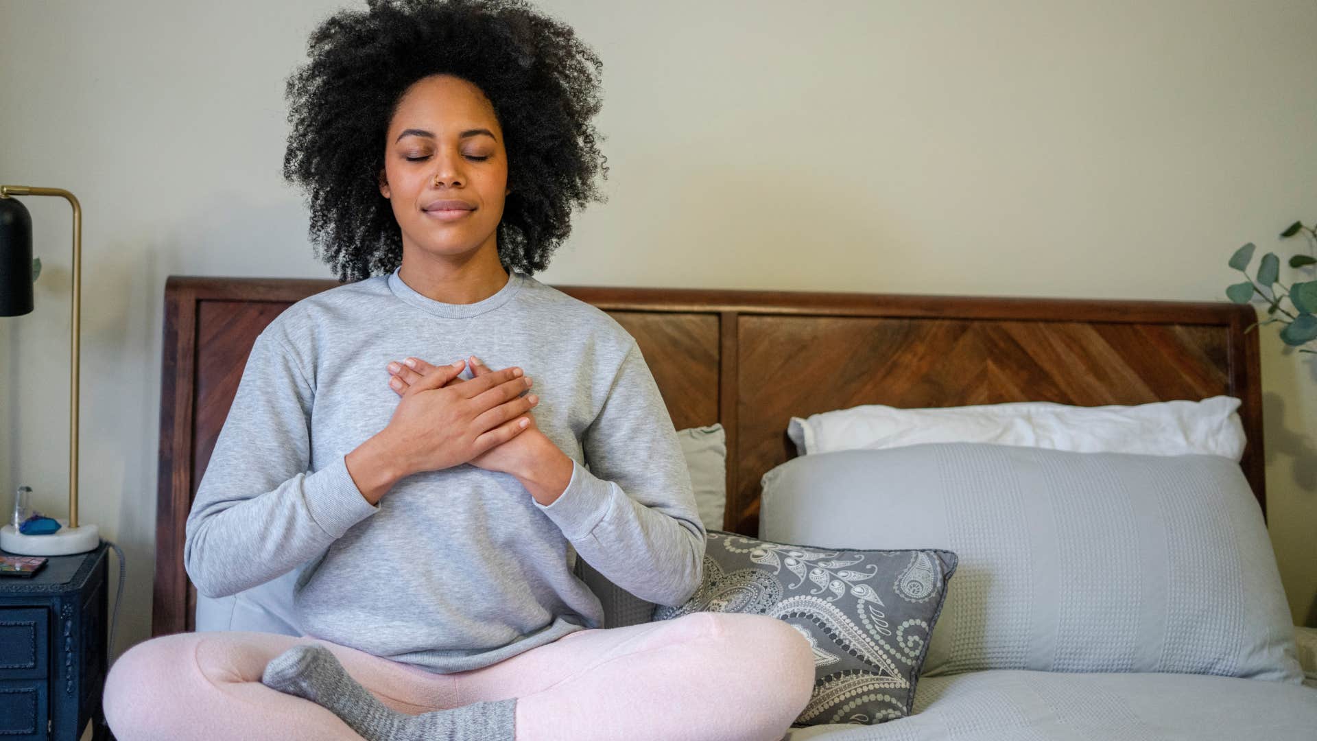 woman who doesn't give off debbie d energy as she feels her body