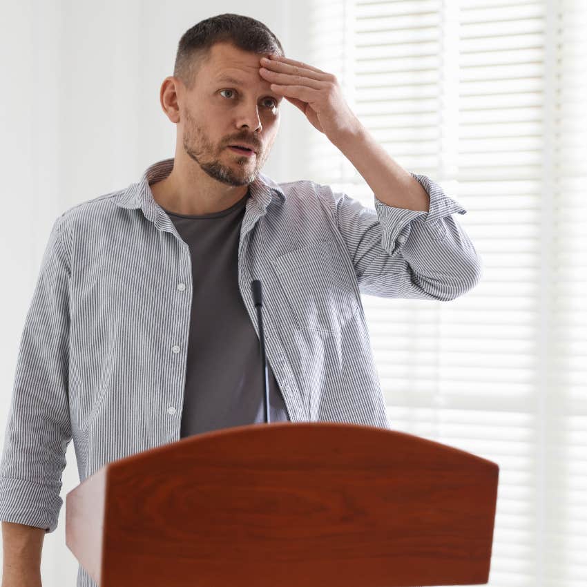 man who doesn't immediately assume mercury is in retrograde as he practices hard