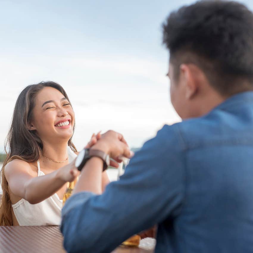 woman who chooses genuinely good men as she practices her opening possibility exercises