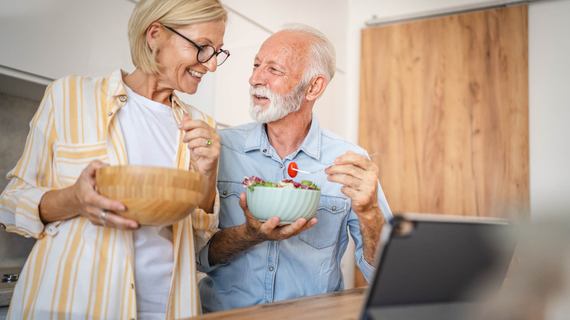 couple following the simple marriage rule after having kids of setting daily routine