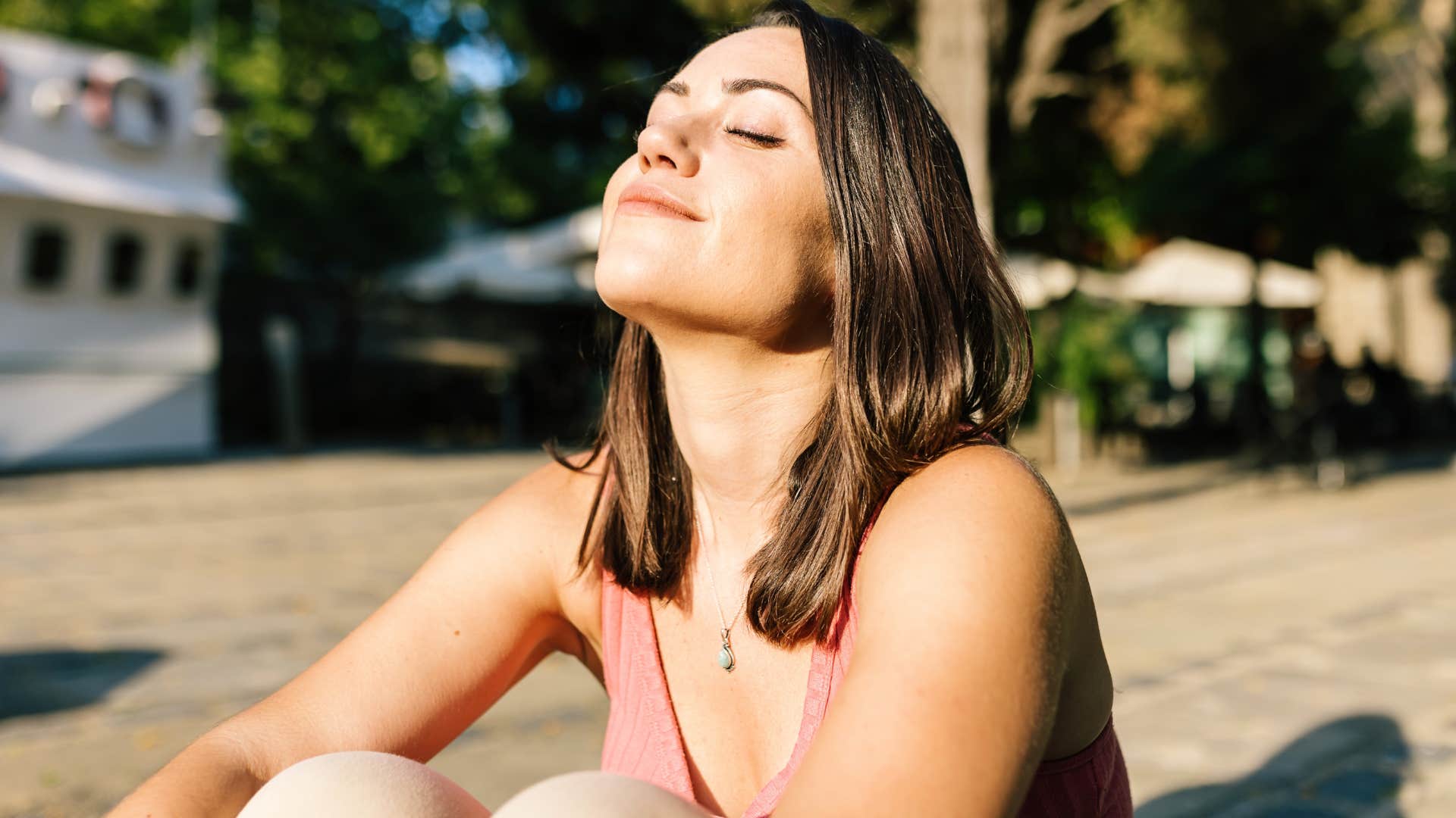 woman with psychic intelligence as she gets in touch with her subconscious