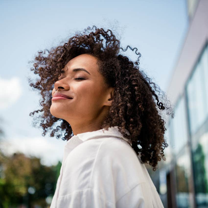 woman who is not sure she wants to try again as she prepares to begin again