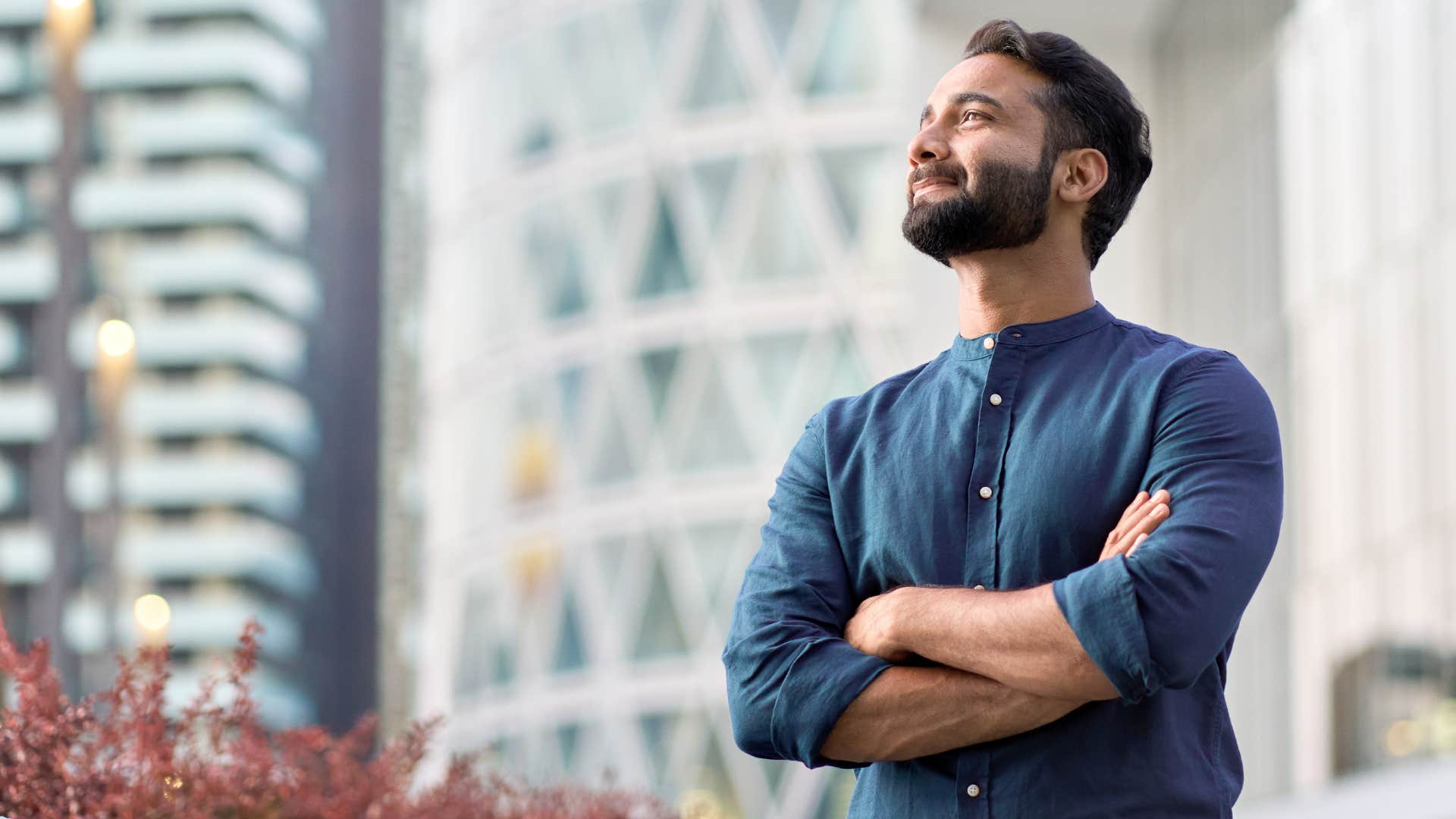 man who outperforms everyone else as he is a visionary