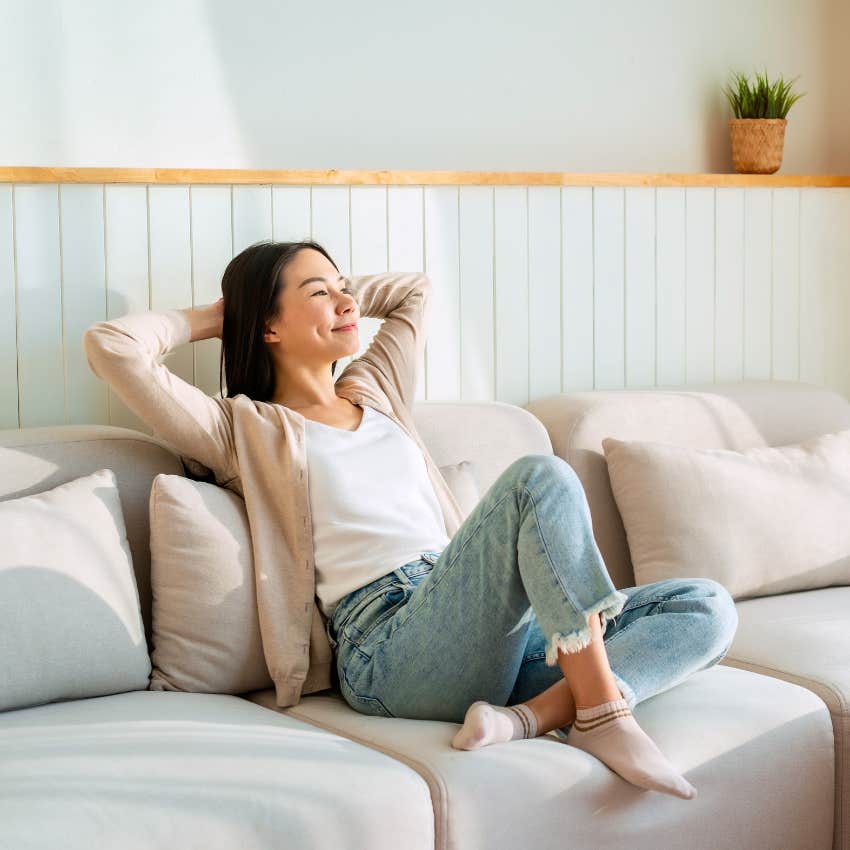 woman who is a stronger person as she accepts the gradual process