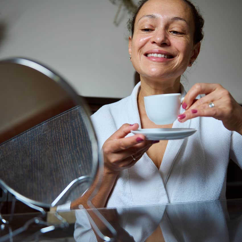 woman who is an unbothered person as she says yes to herself more frequently