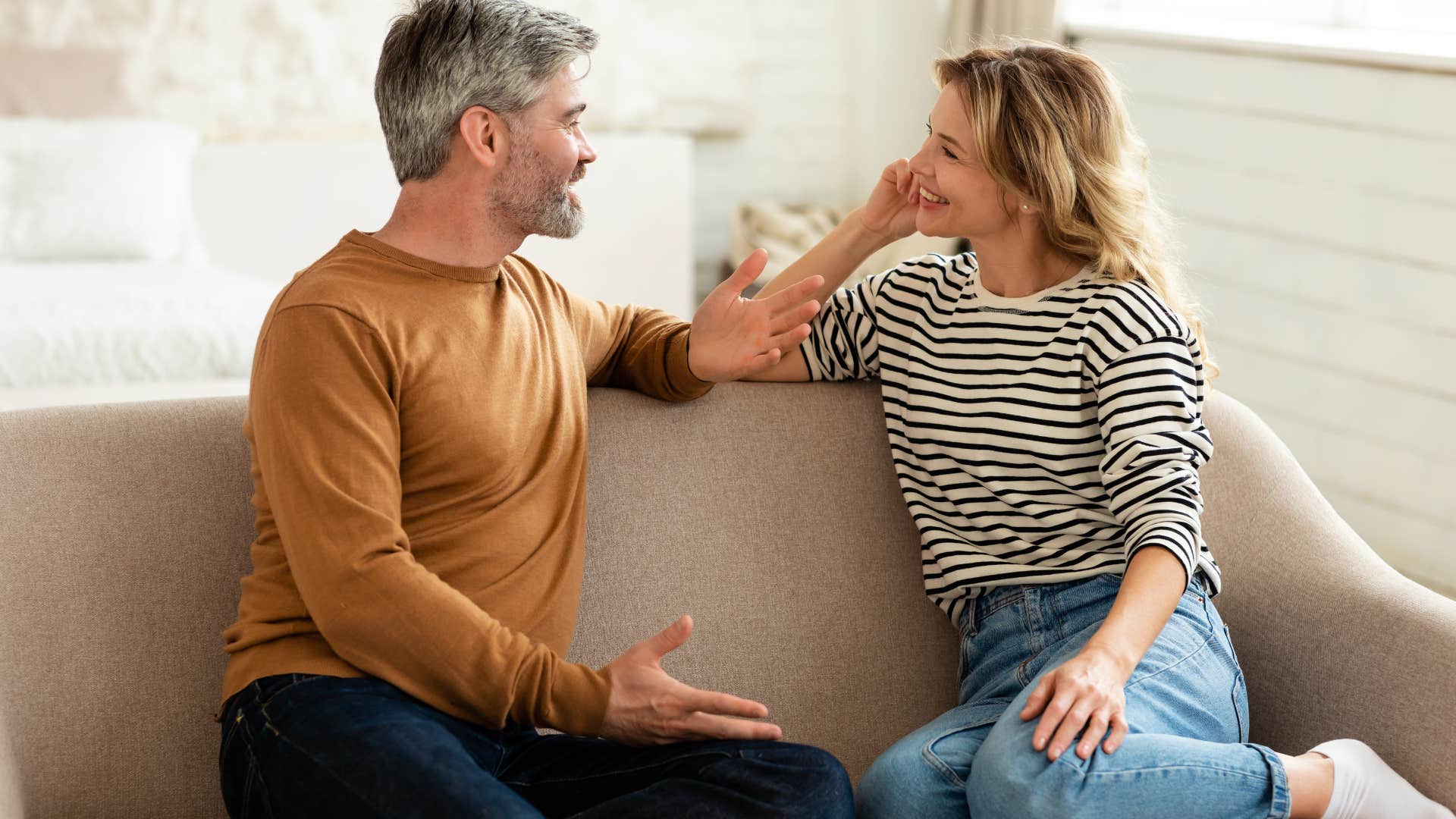 couple who have a happier marriage because they make decisions together