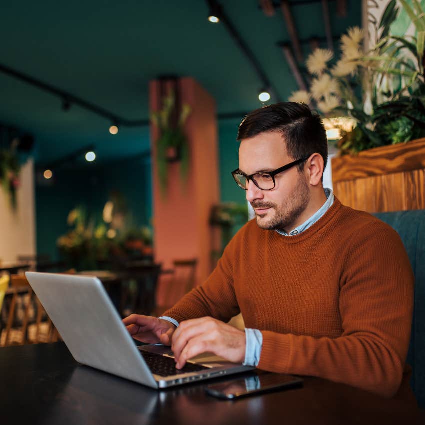 man who is jumpstarting his life by changing his environment for an afternoon