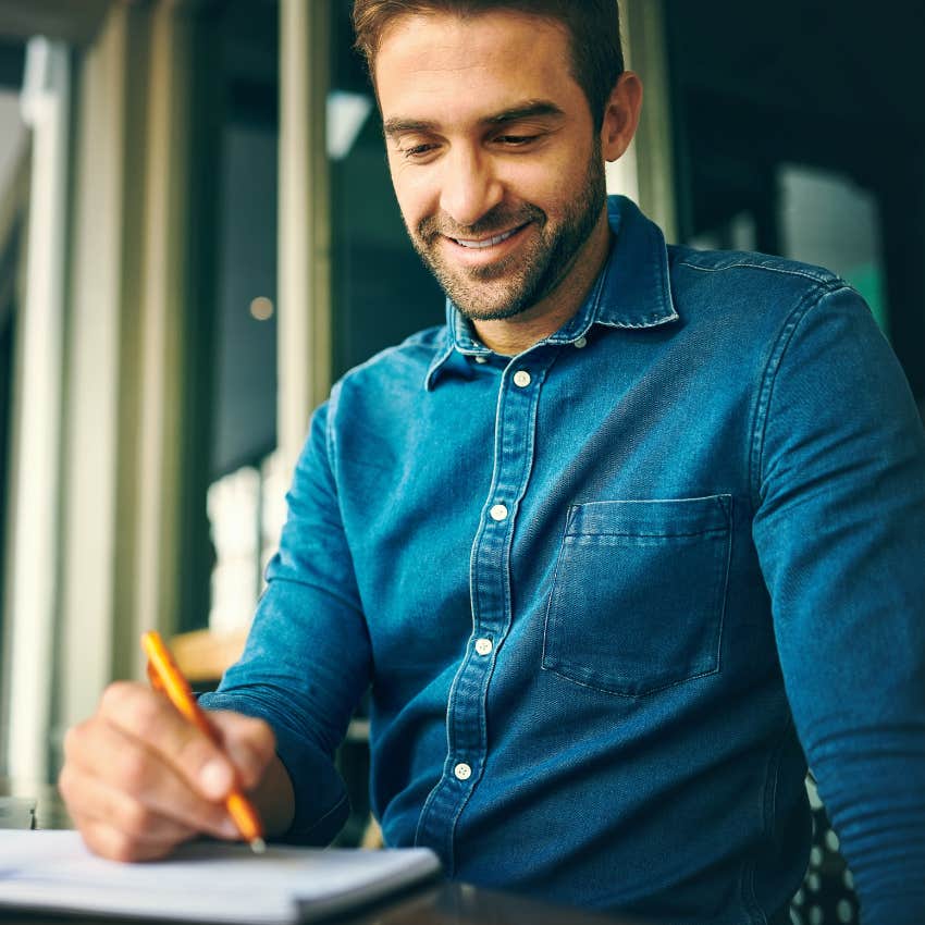 man who wants to live a meaningful life as he starts project he's been putting off for months