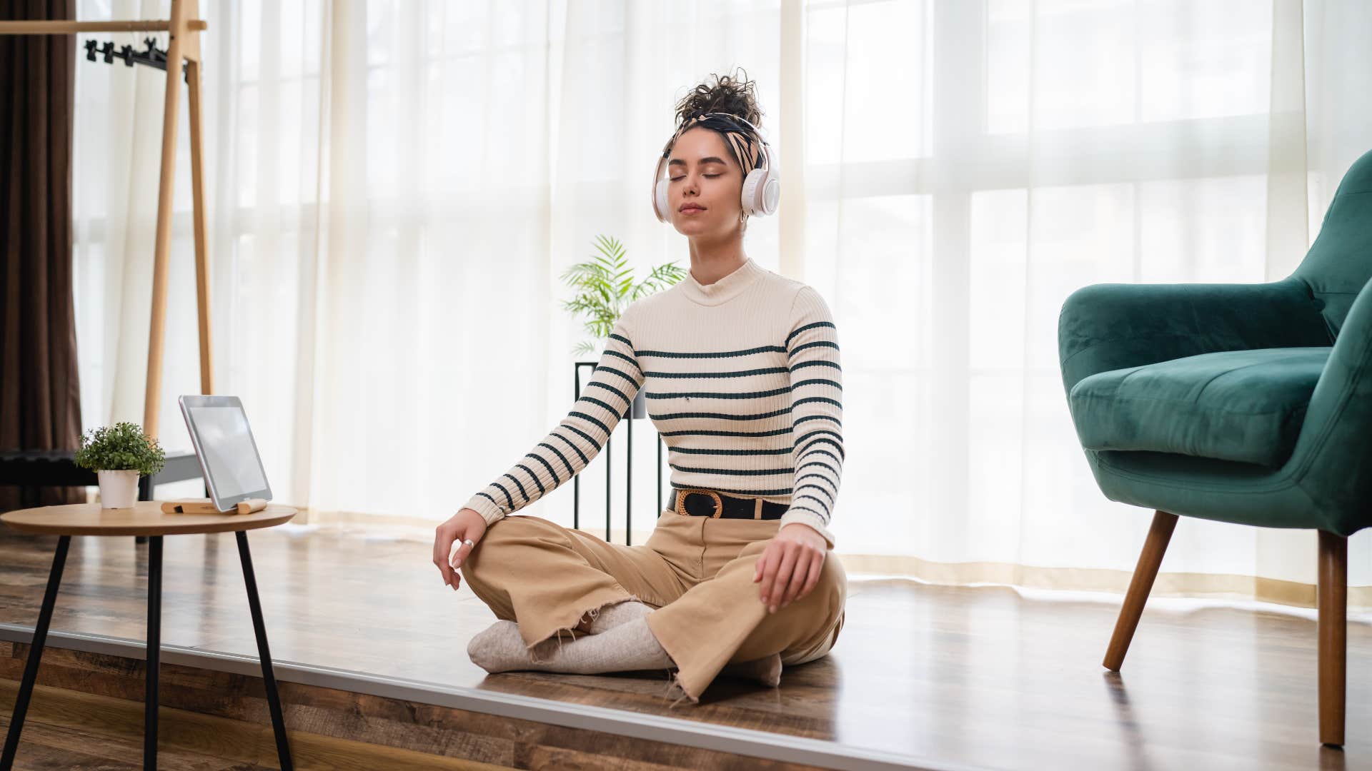 woman who will transform her life with meditation