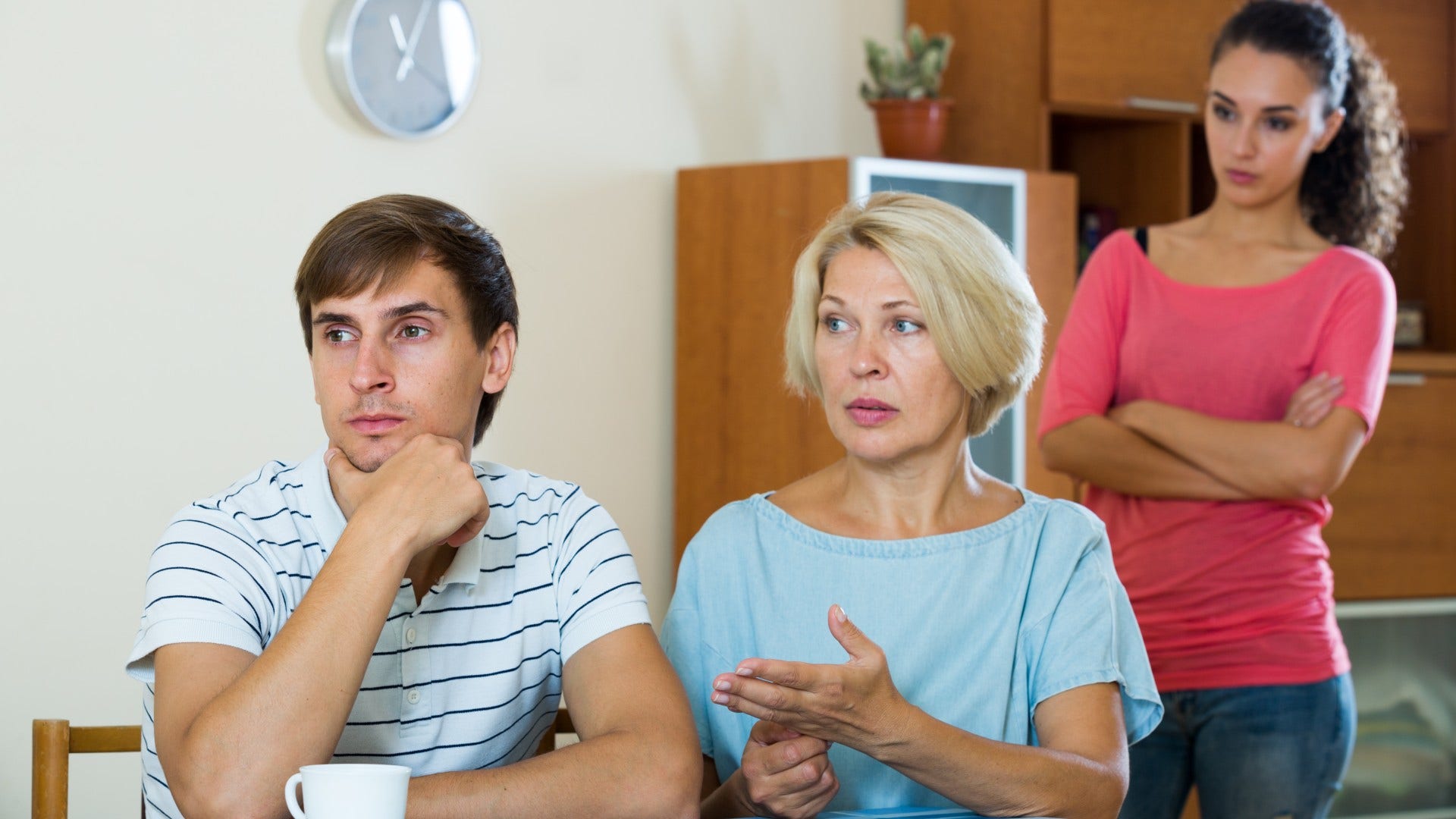 man who calms tense relationship with in-laws by having an honest conversation