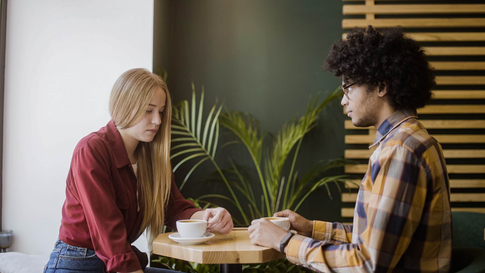 man who is looking for something better as his actions and words don't match up