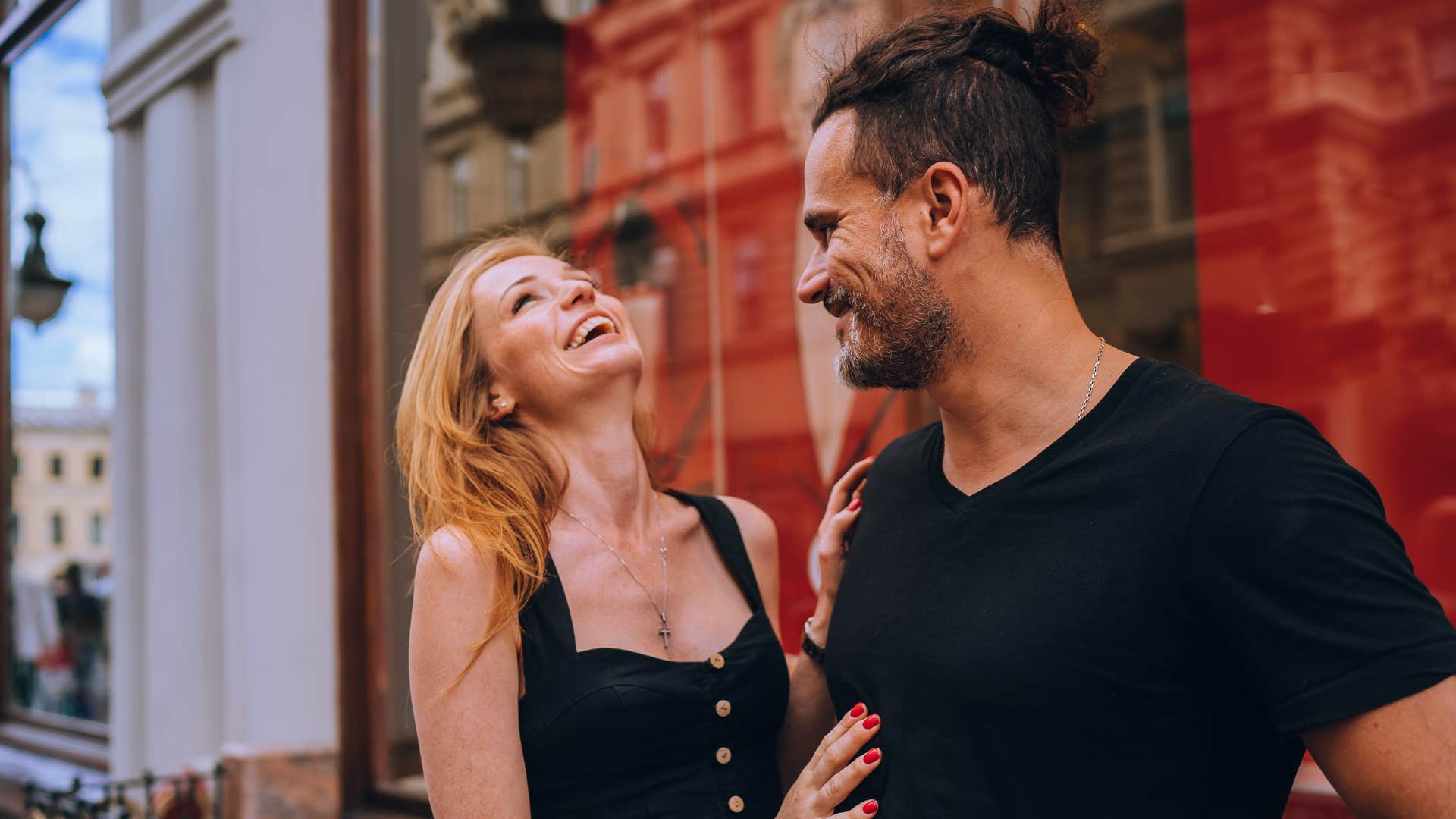 man who is looking for something better as he's always flirtatious but selectively acts on it