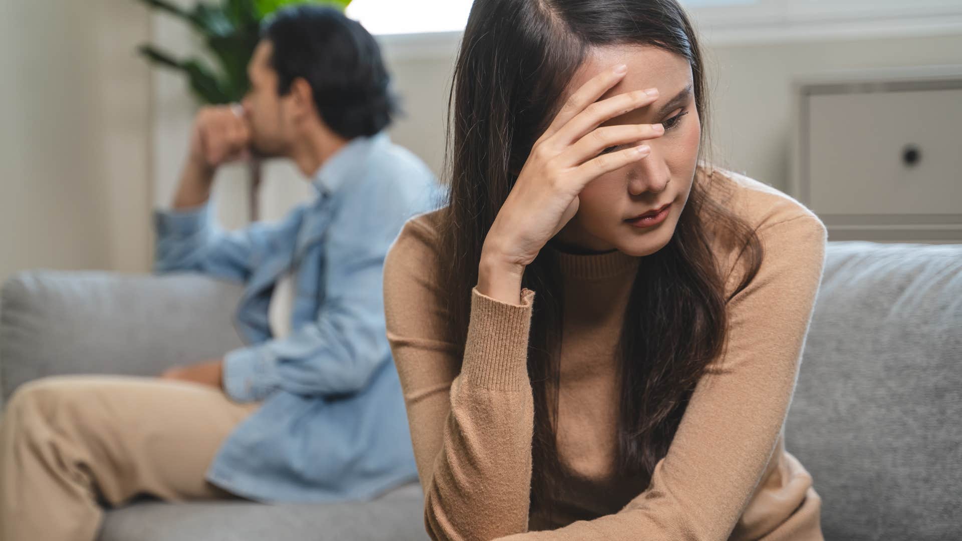man who is looking for something better as he gives woman false hope