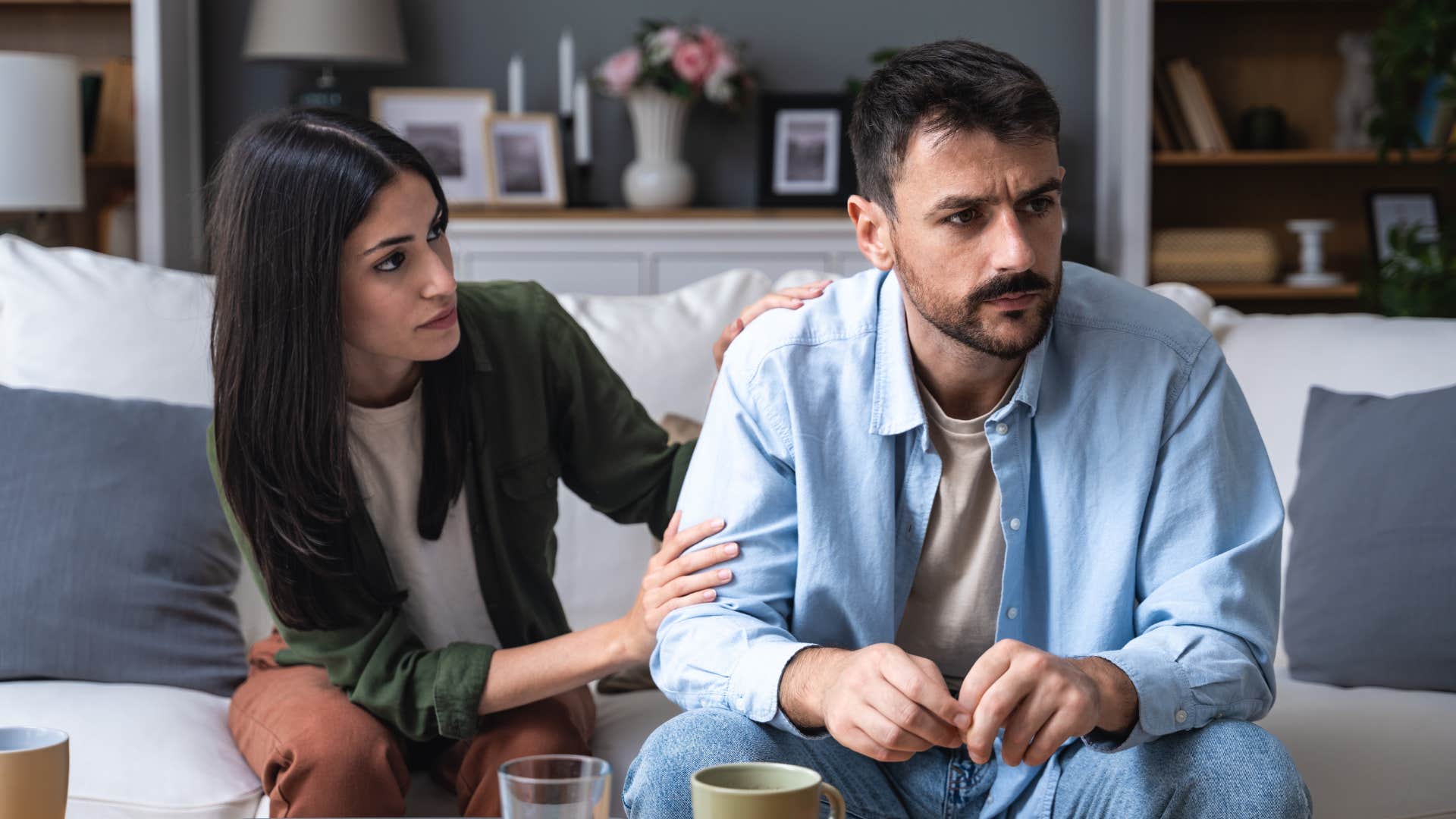 couple in a codependent relationship