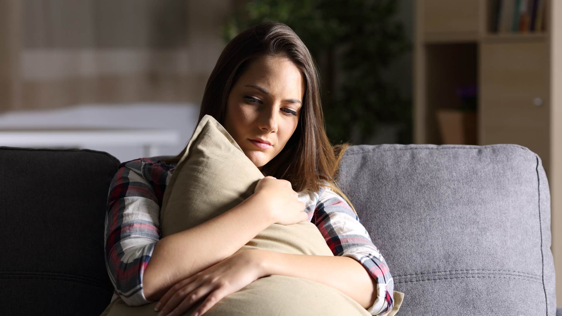 stressed woman feeling resentful after giving too much of herself
