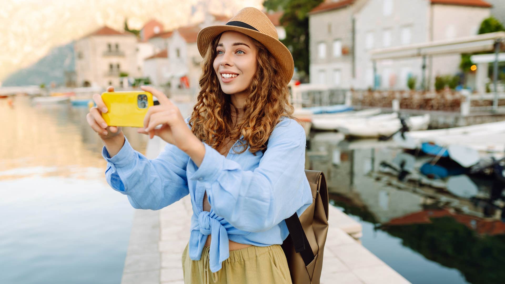 woman who starts over after breakup by taking a trip