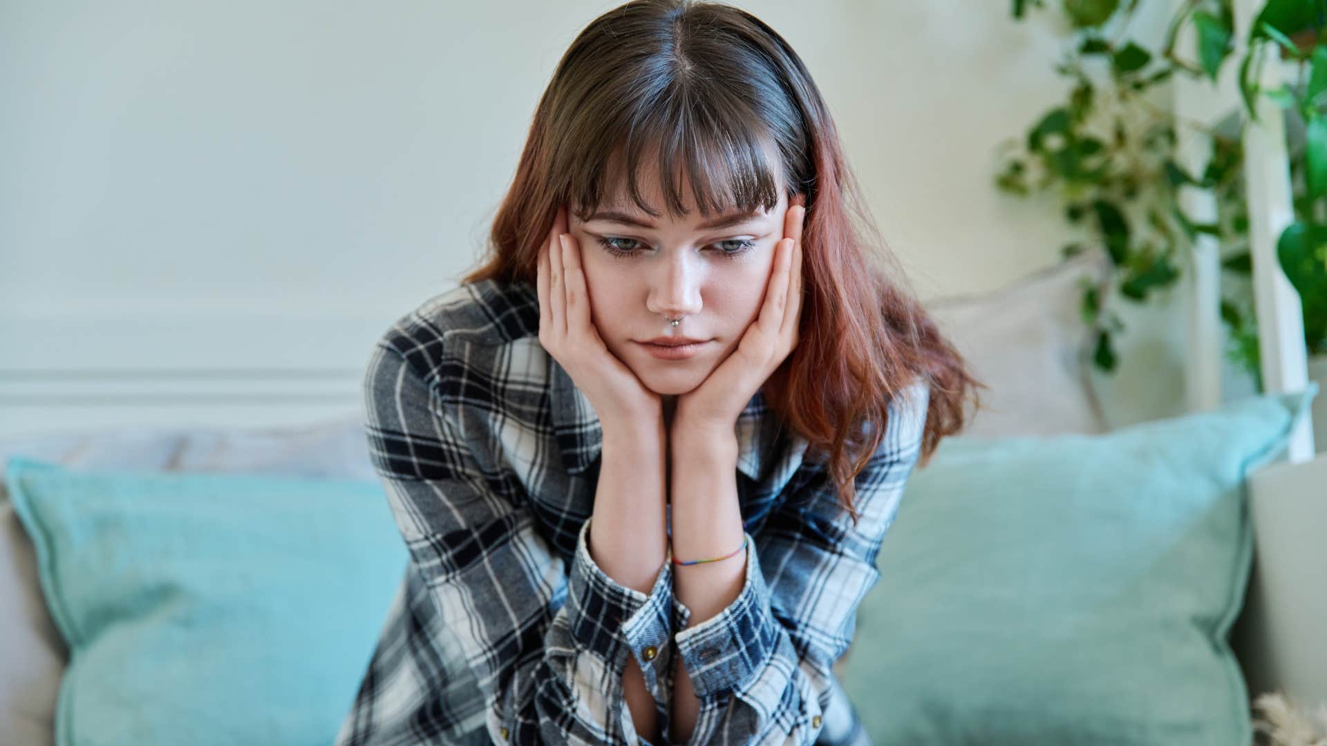 woman where acceptance is key when life feels wobbly