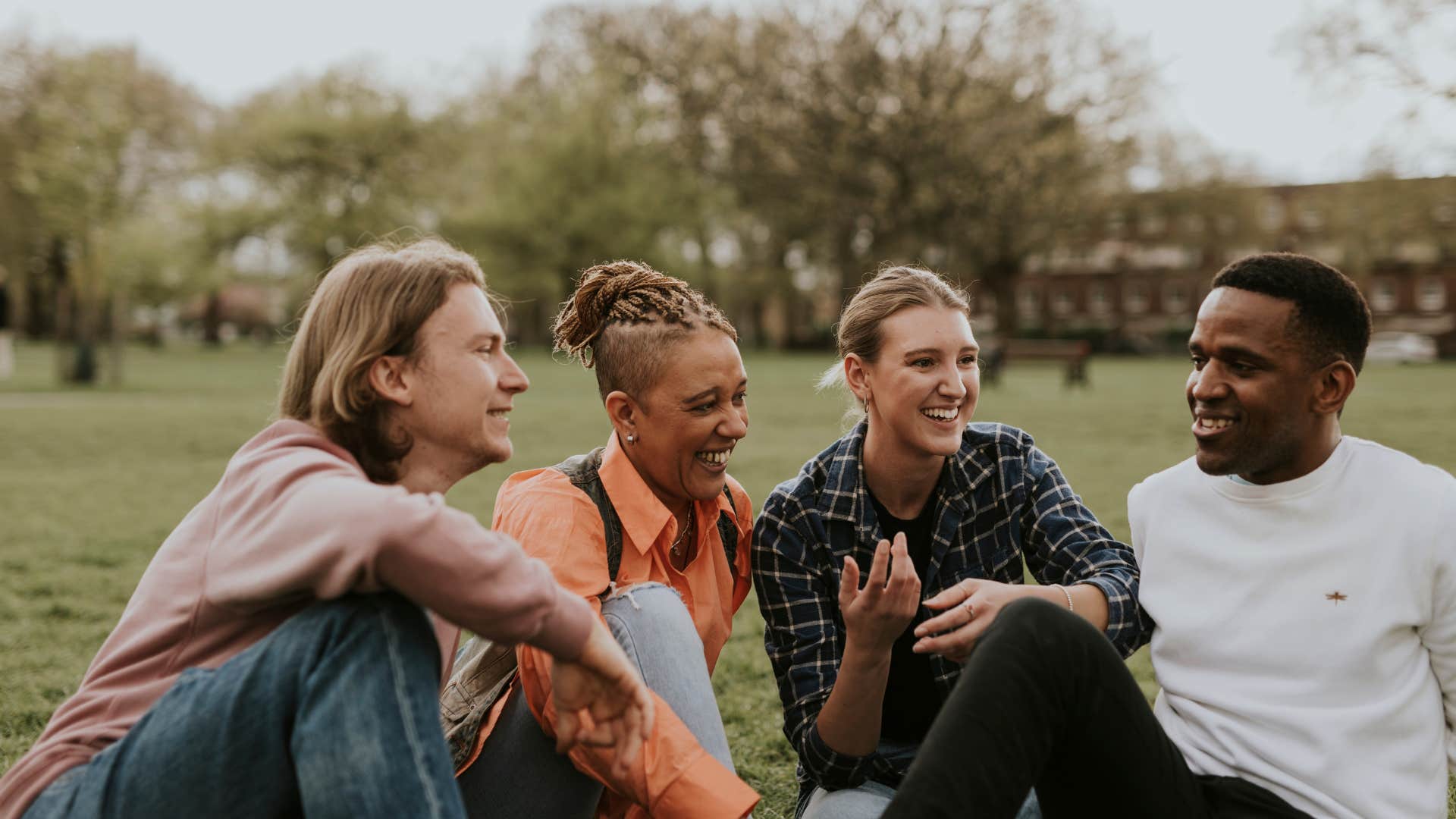 woman who keeps going despite being over it by building a community
