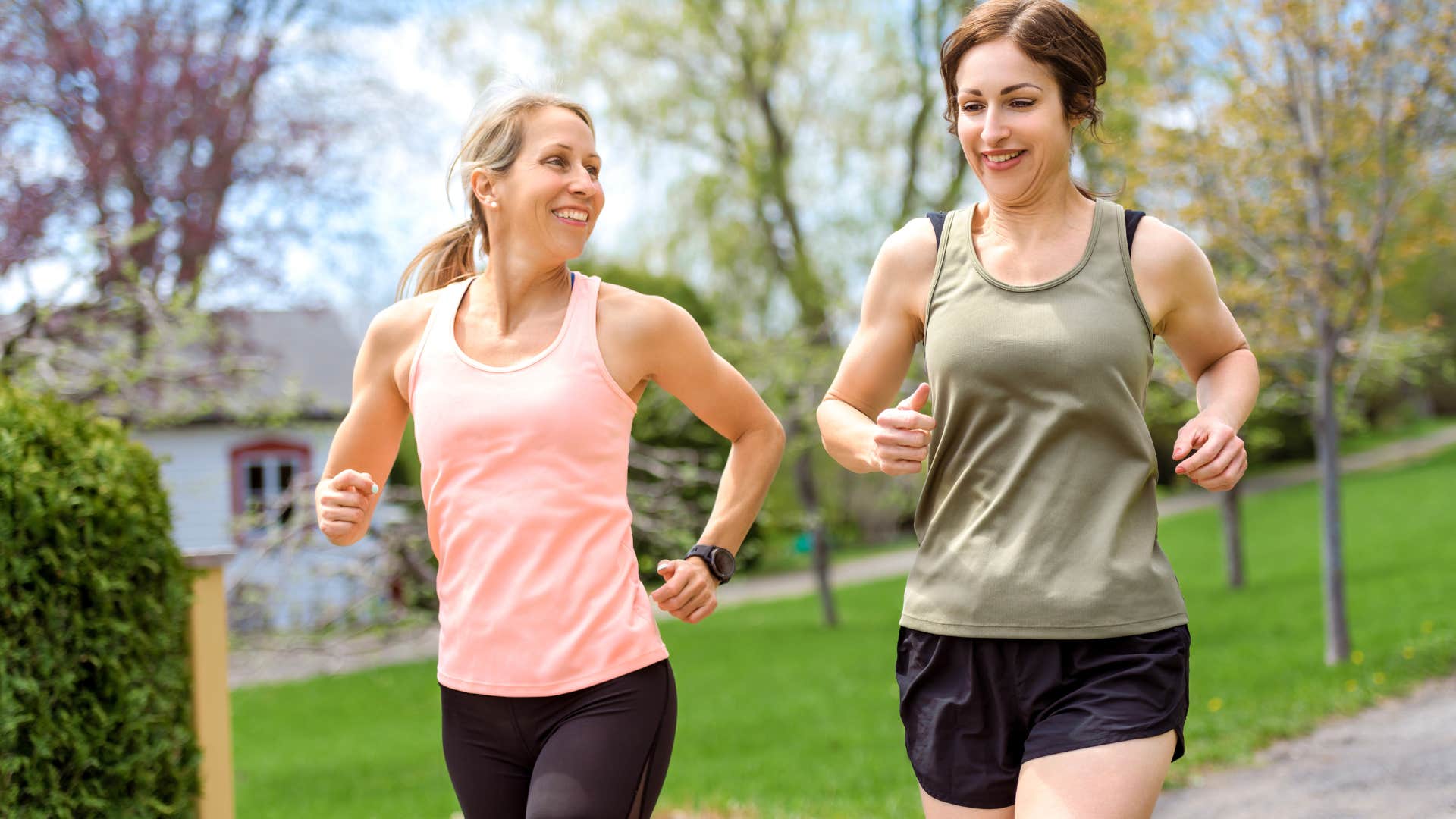 woman who is over it as she moves body