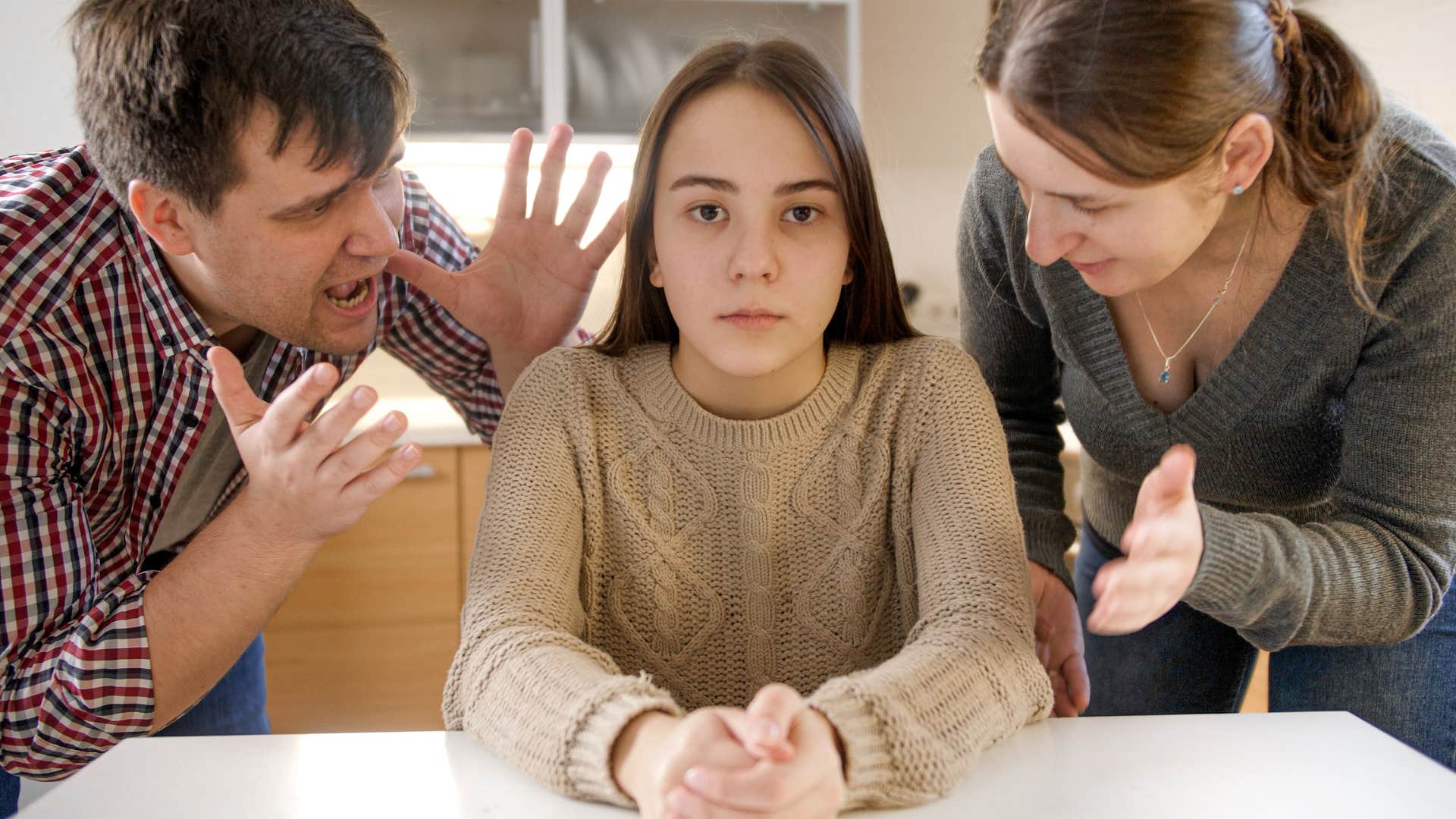 mother who stays sane when middle schooler is hormonal by calling in reinforcements