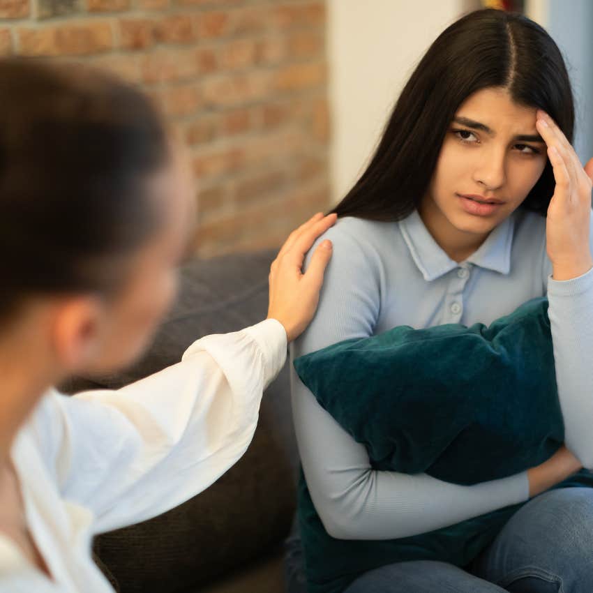 woman who self-sabotages joy in her long-term relationship by acting as matchmaker for single friends