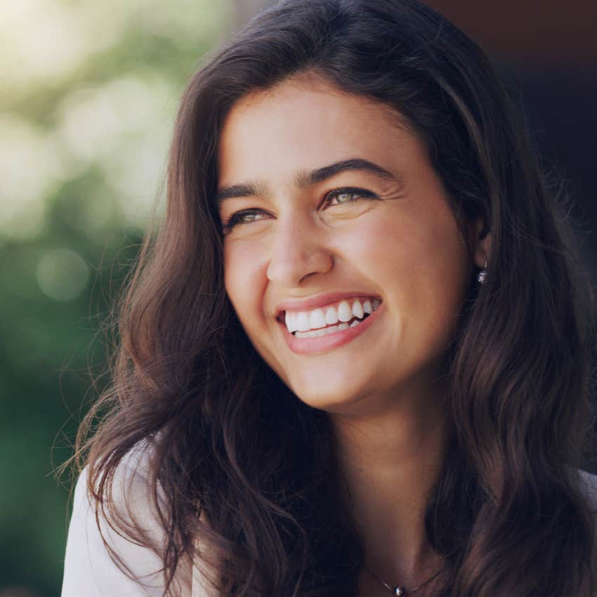 woman whose flaws make her more interesting as she says no to negativity