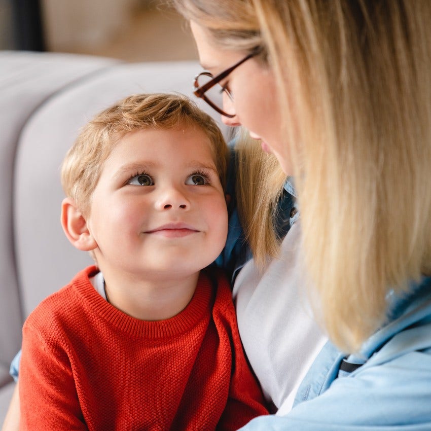 woman who doesn't like her child as she sets up her child to succeed
