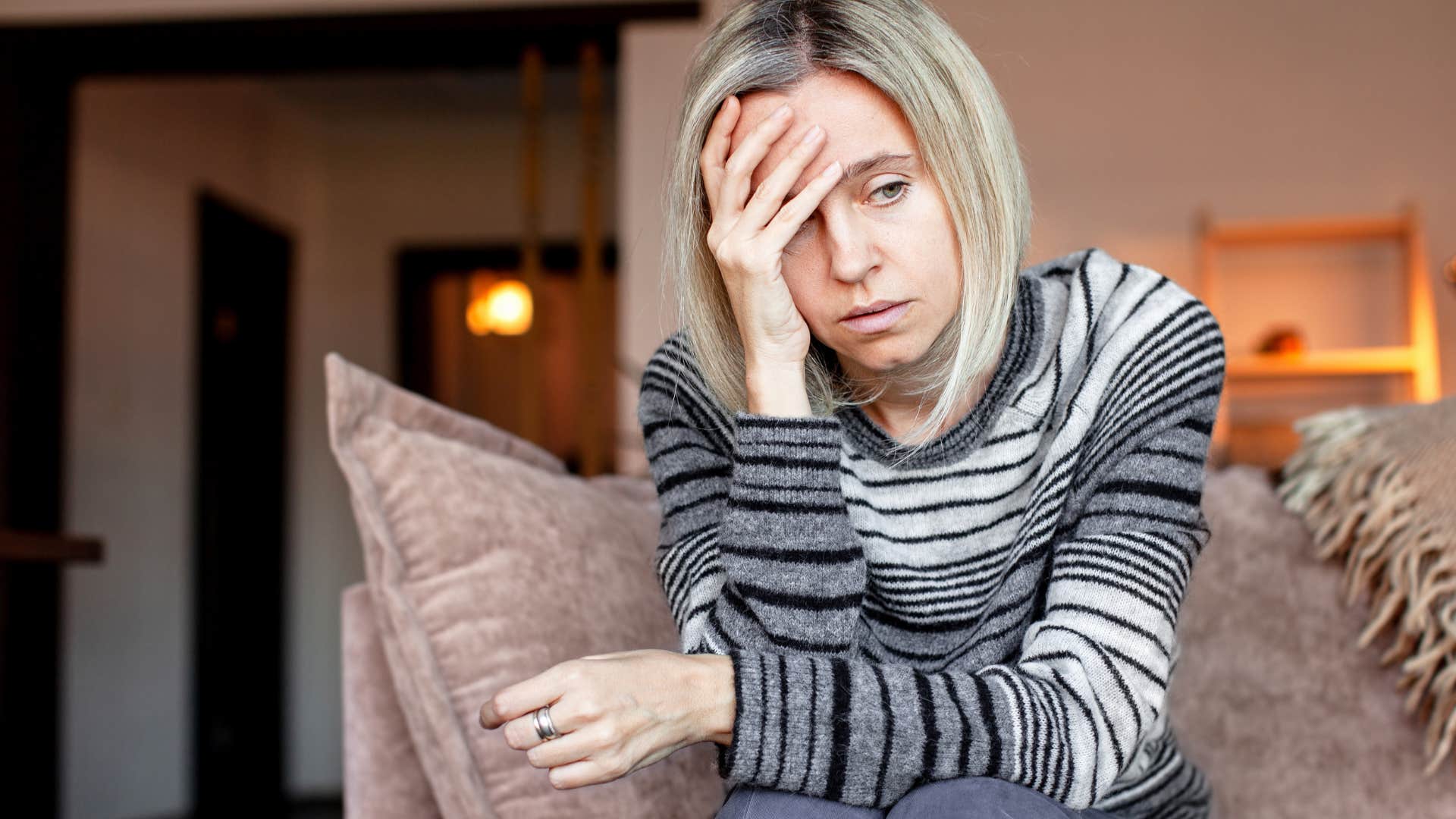 unmotivated woman who's not learning or being curious