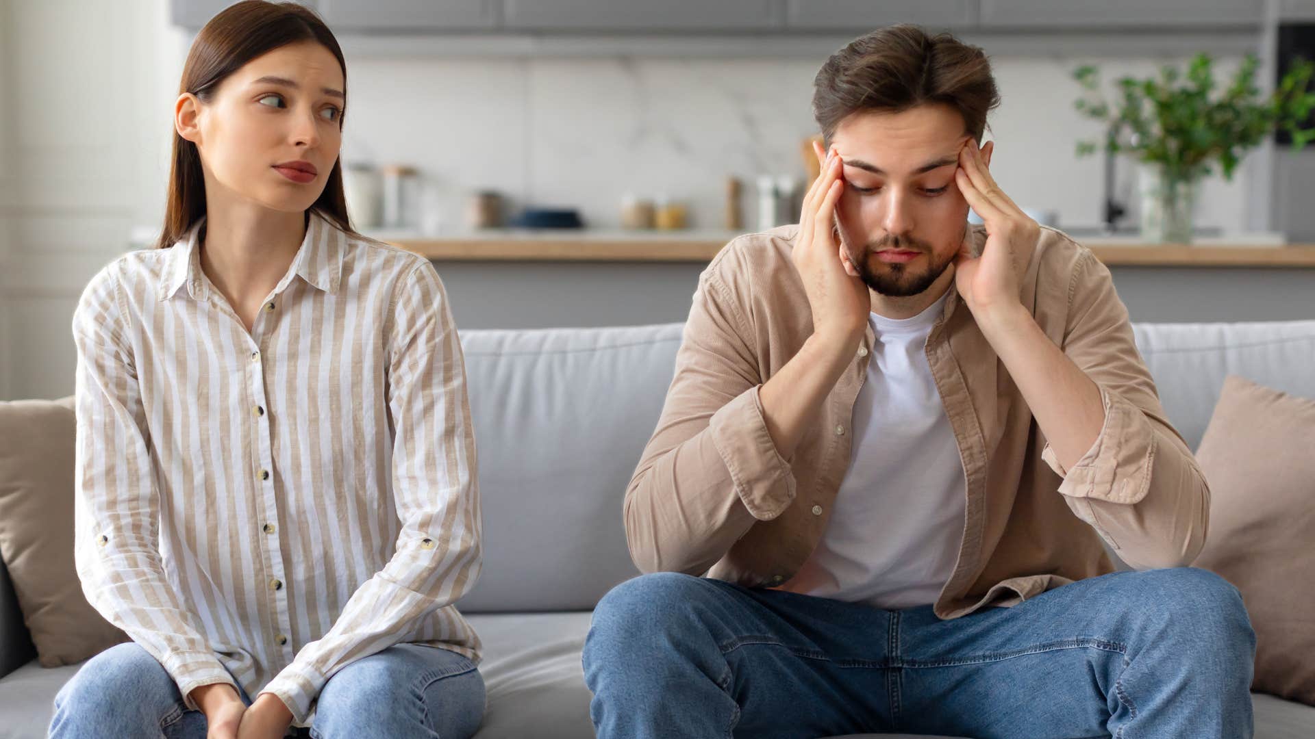 woman who loves man who will commit as he is not the bad guy