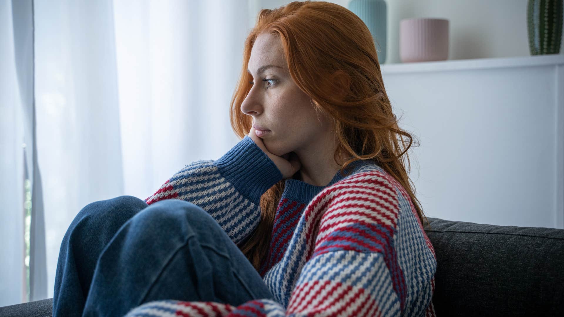 woman feeling abandoned in her relationship