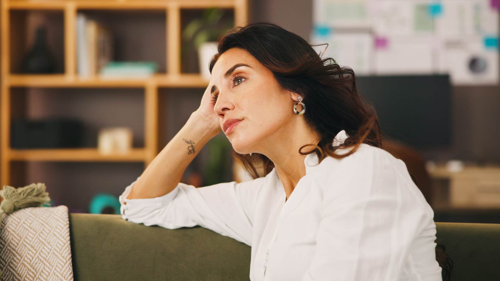 woman needing time to think before she speaks