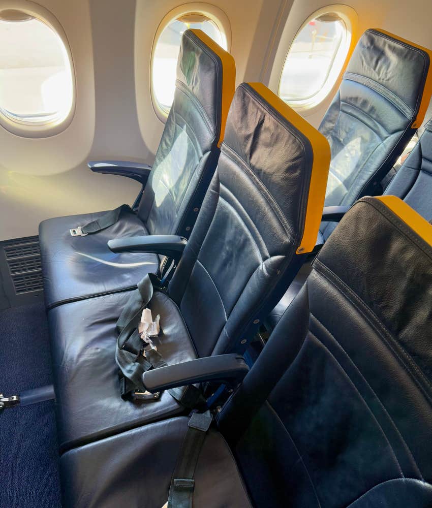 Woman Shares 6 Things Plus-Size Travelers Hate Sitting in a seat that isn't big enough