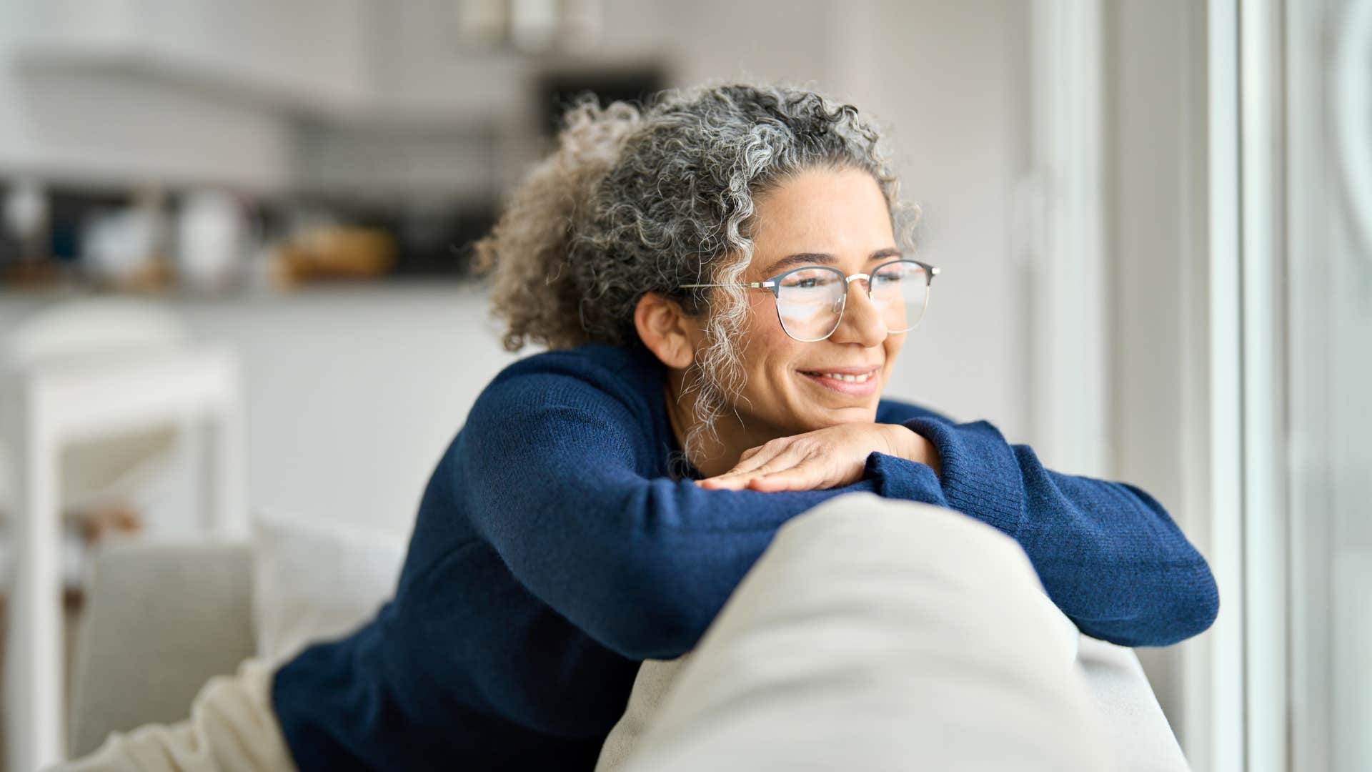 happy single woman with standards