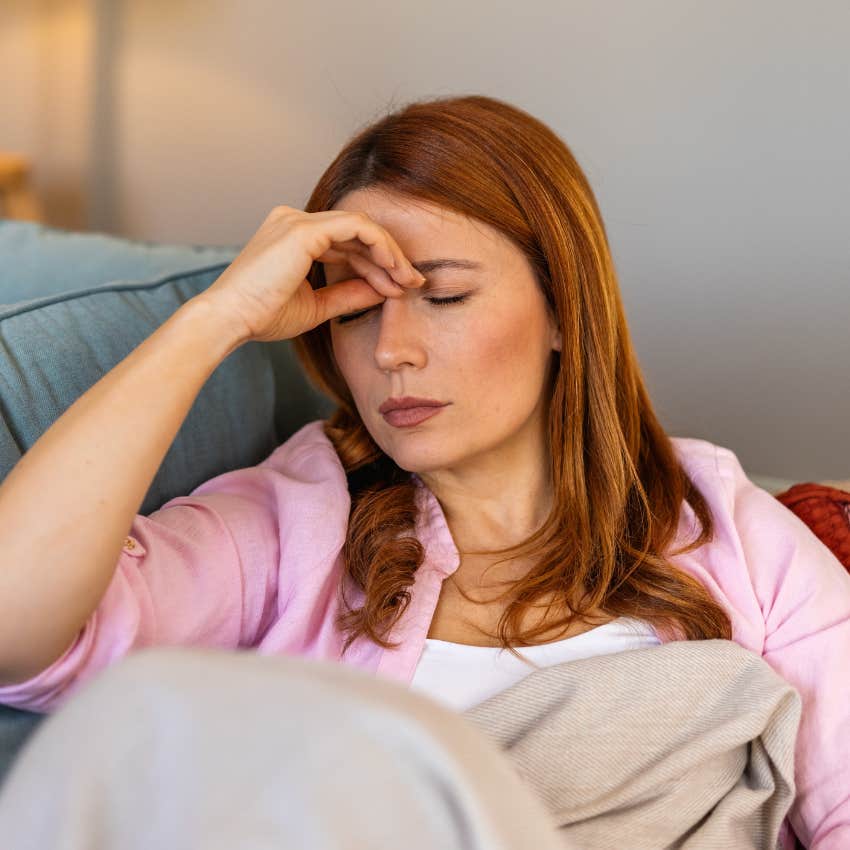 stressed woman who feels responsible for other people