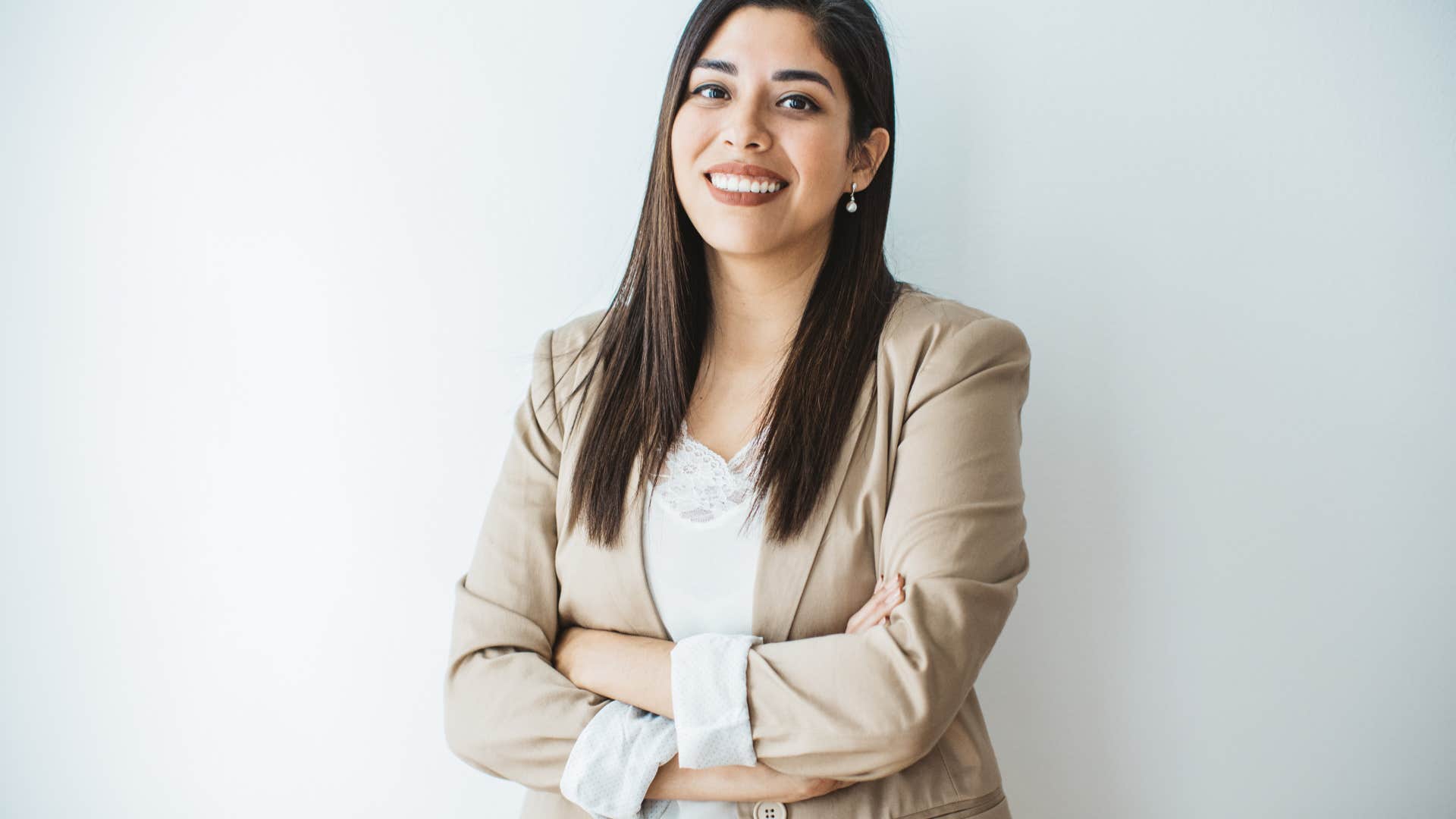 successful woman smiling