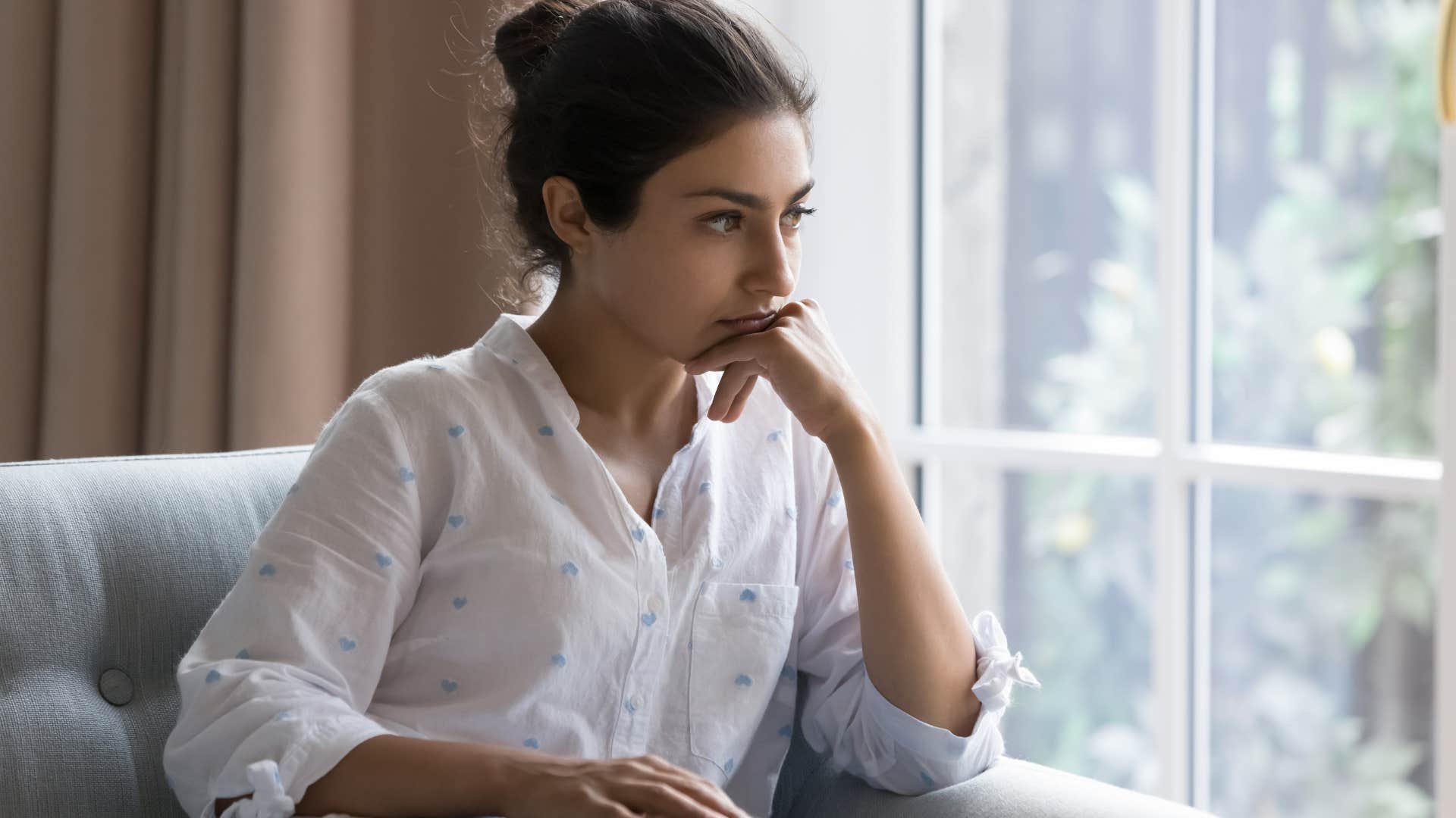 woman who doesn't want to rush things