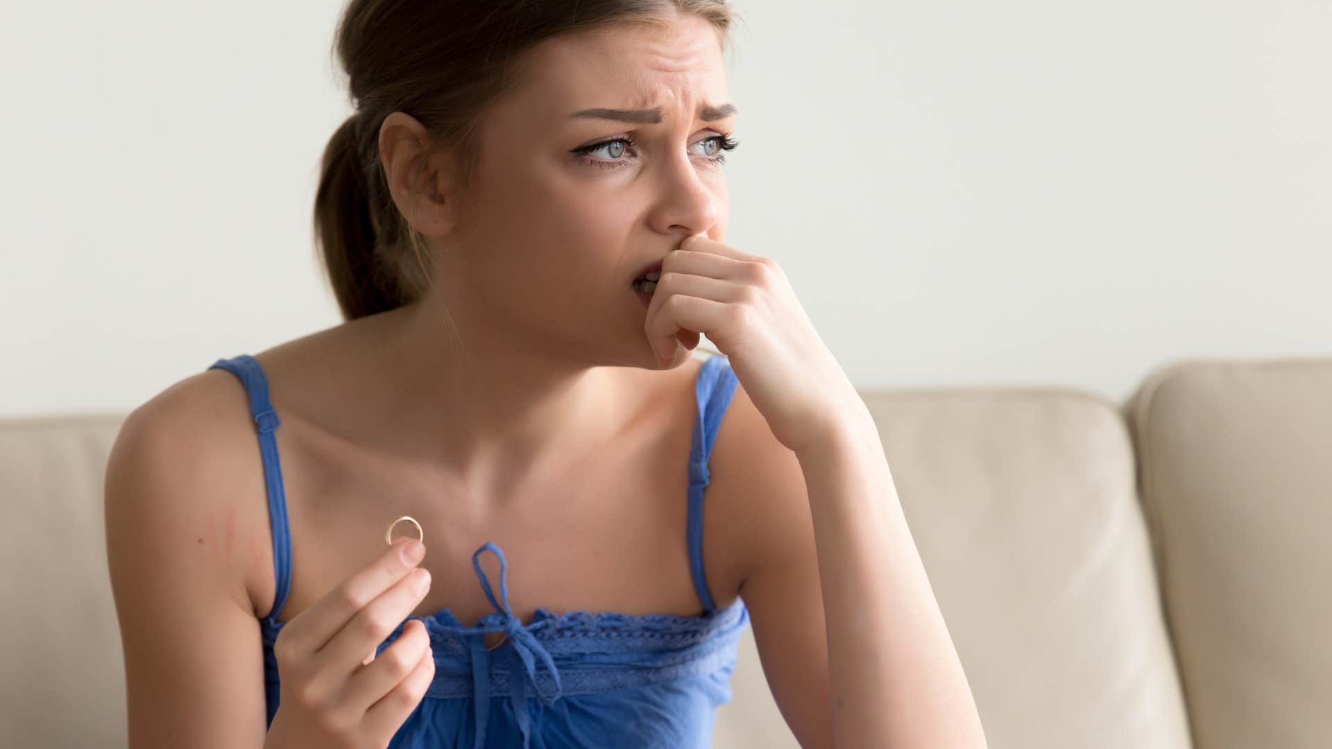 woman who isn't ready to commit