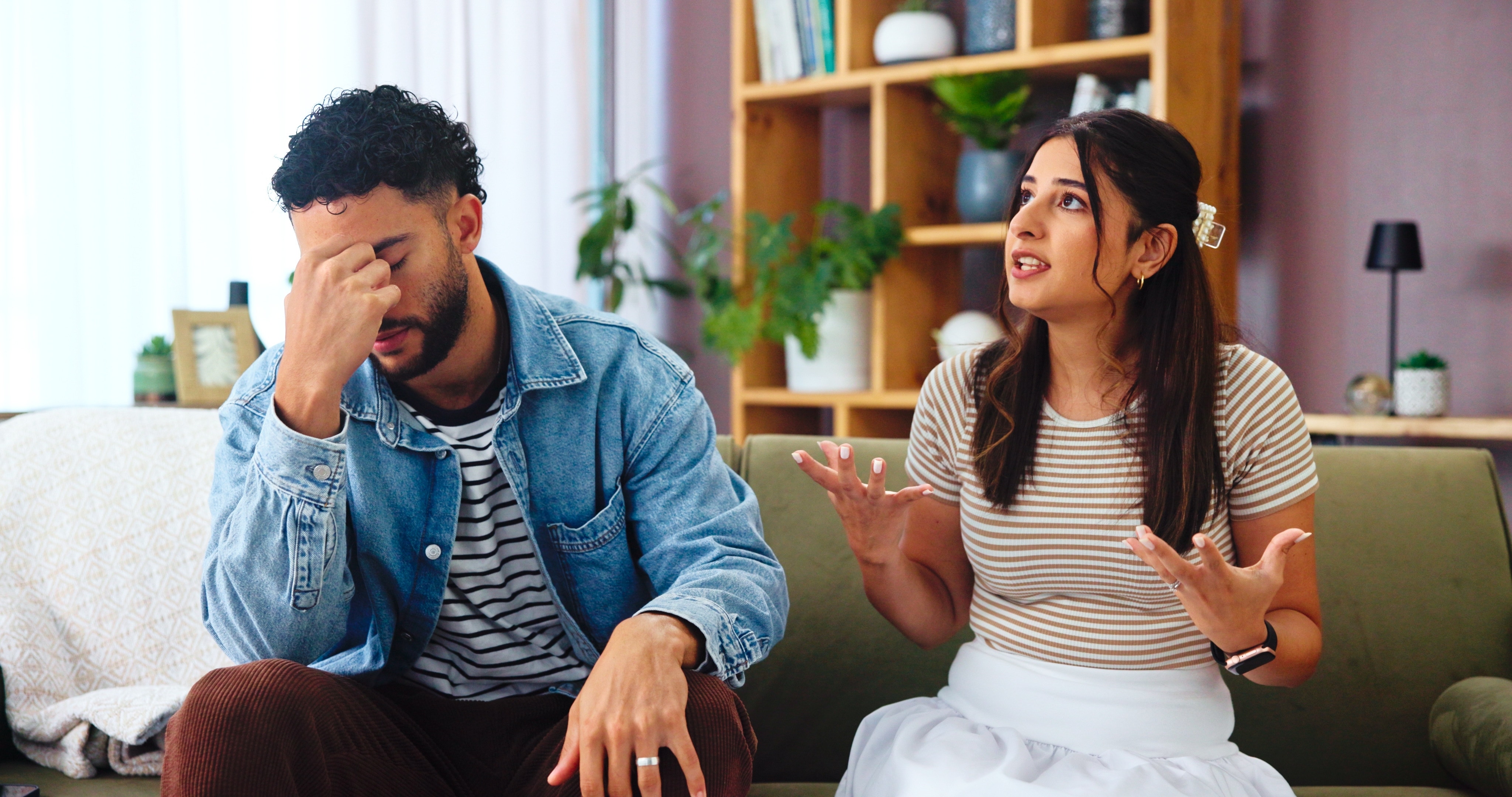 woman where she can yell at man but he can't yell at her