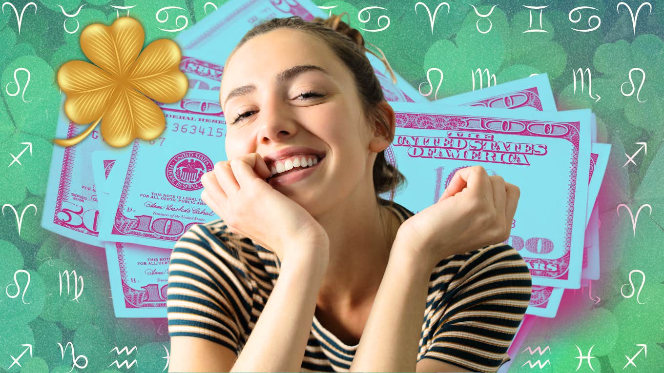 zodiac signs abundance luck December 10 2025