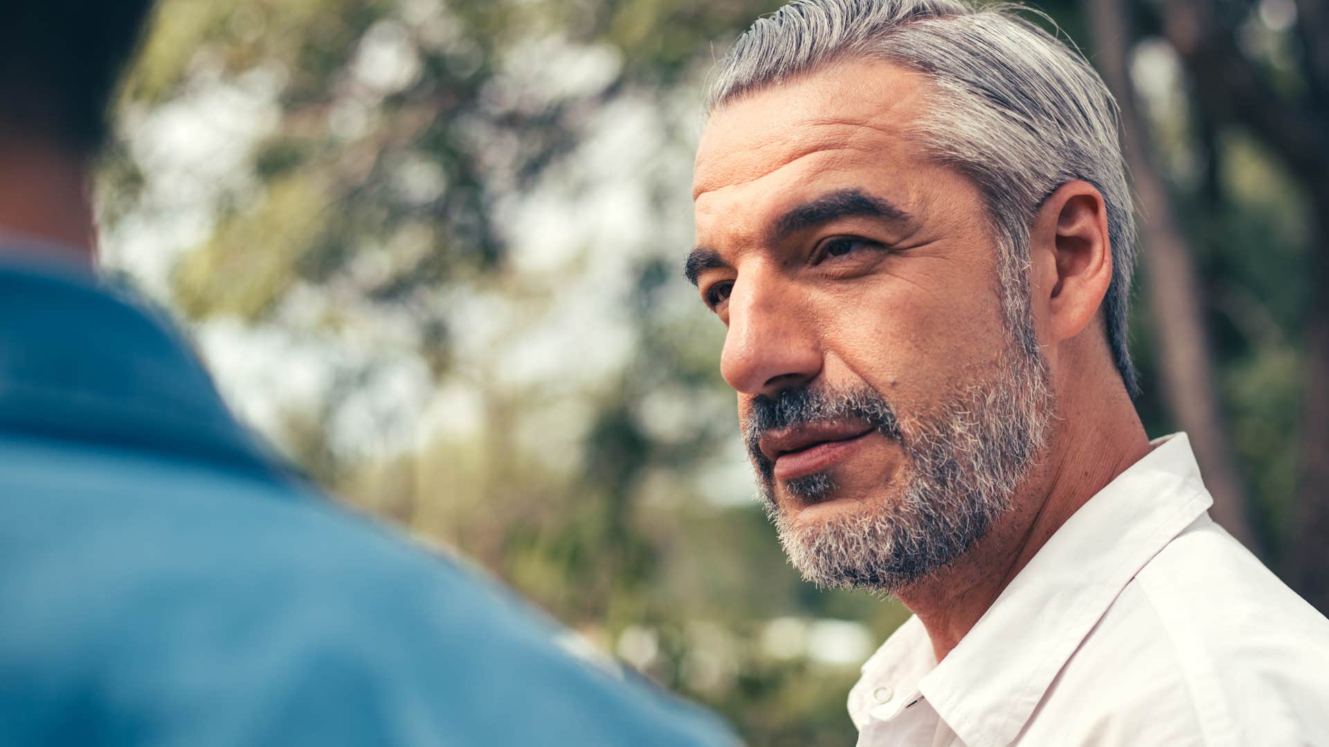 man who withholds affection and communication with his father