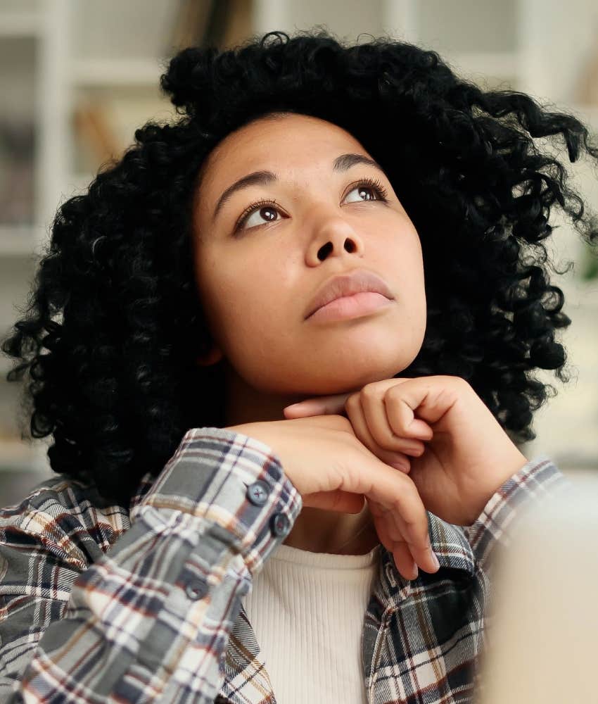 Vibrant person considers change as lifestyle habit