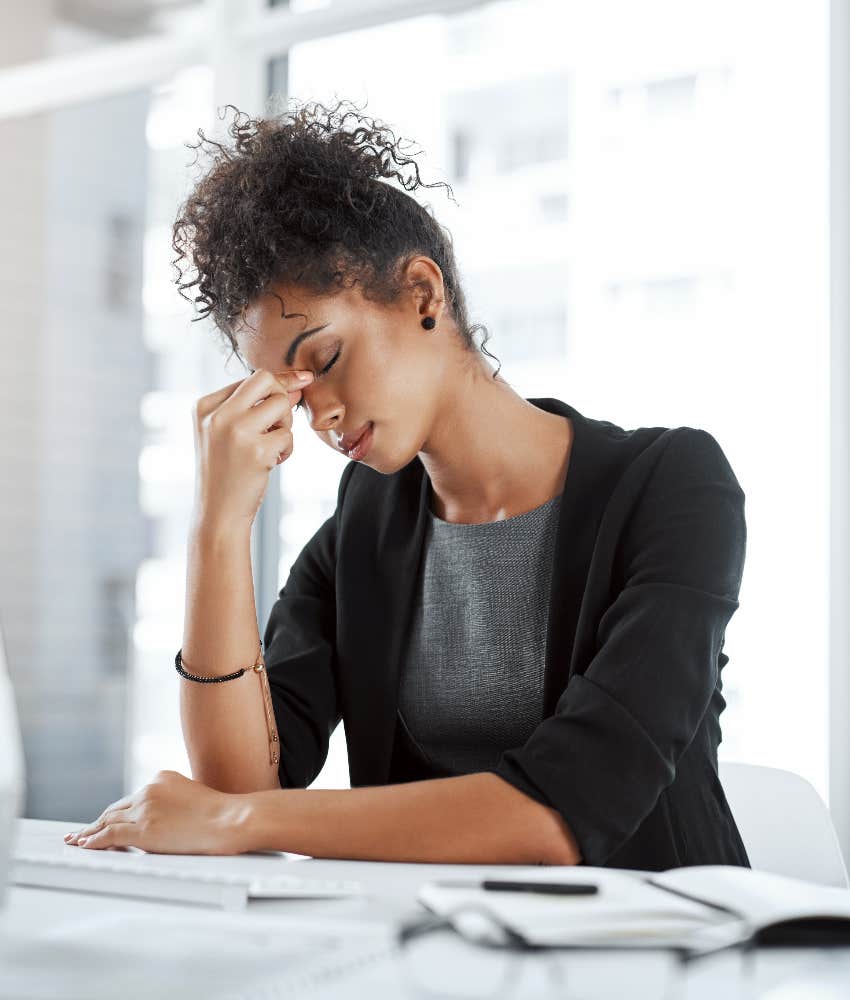 worker tired of boss