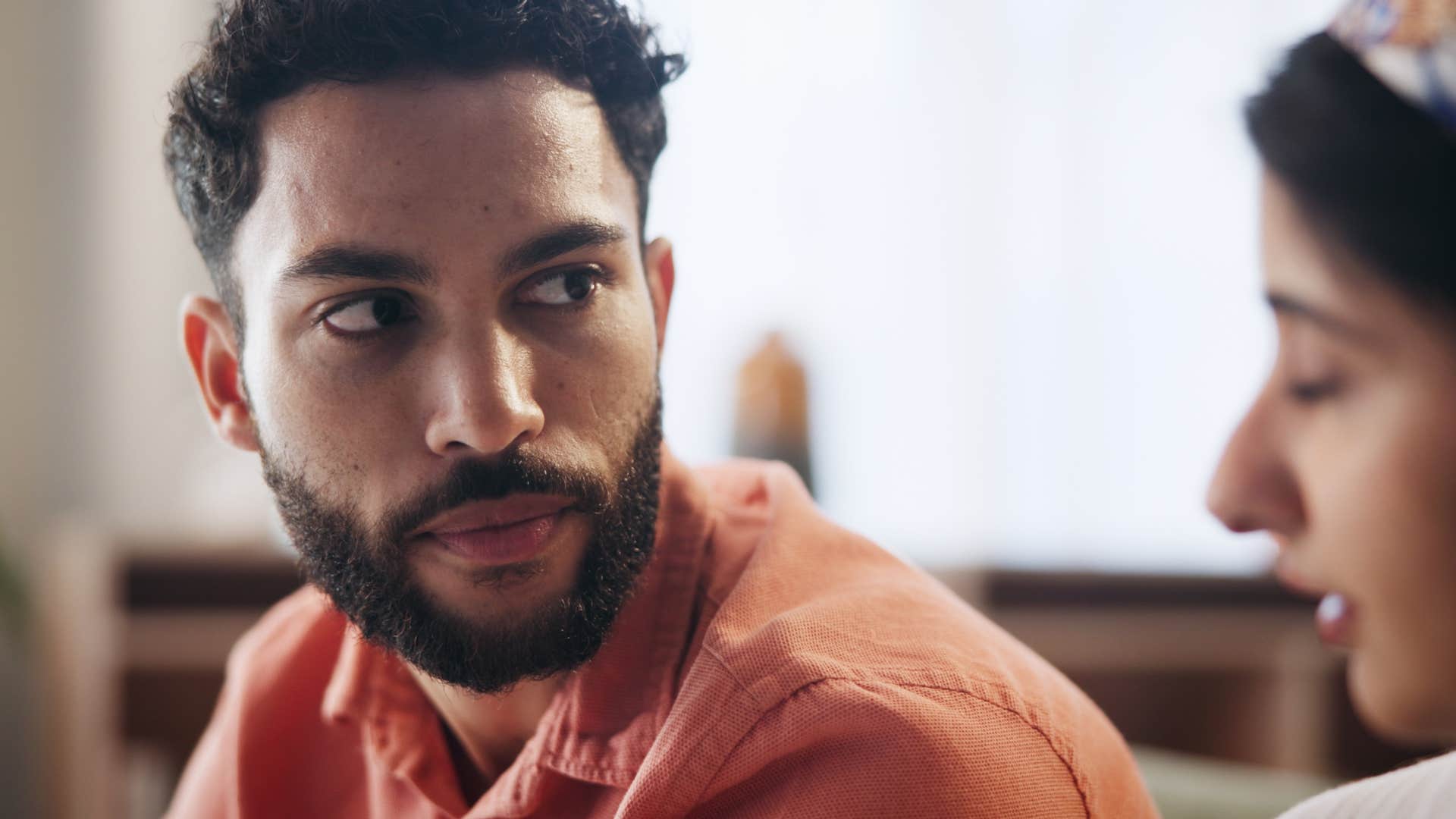 Man who doesn't offer free emotional labor with his wife.