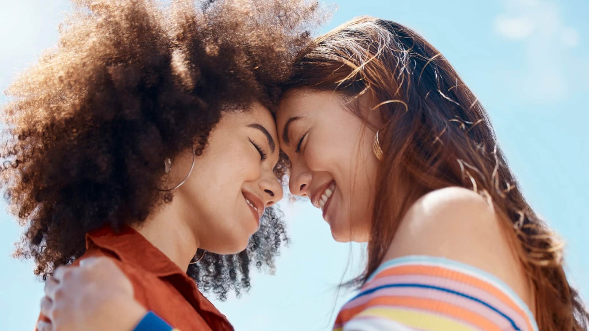 Two classy women who respect each other's differences