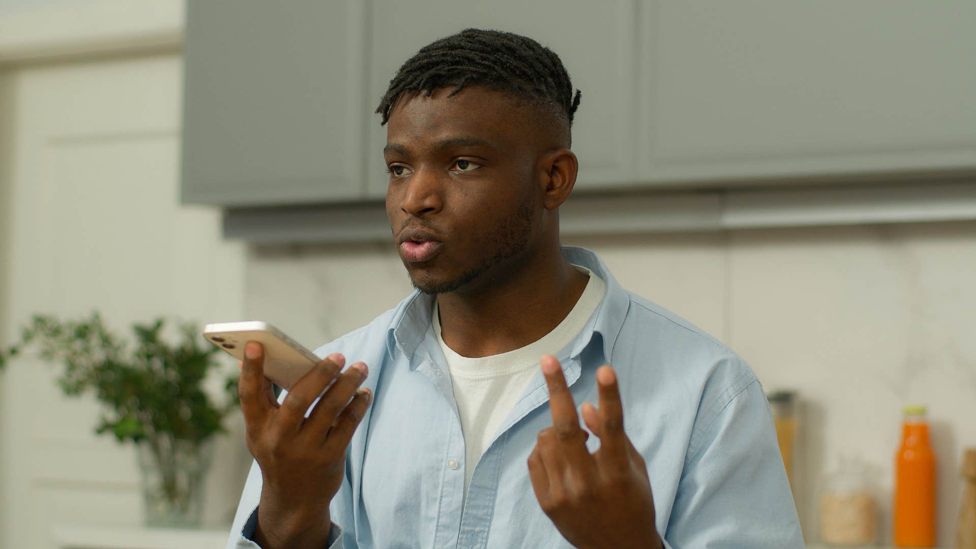 man who is a conscious thinker and observer saying let's be honest