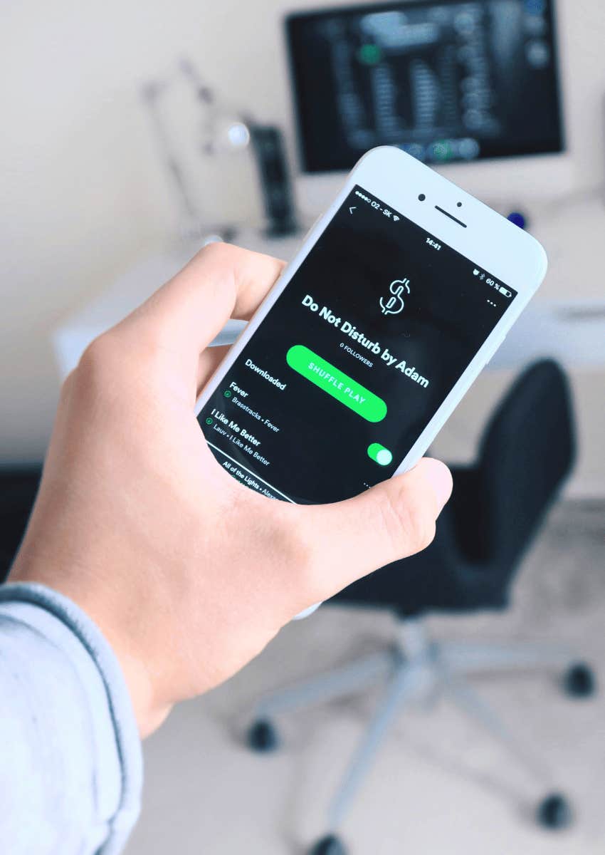 do not disturb playlist on phone